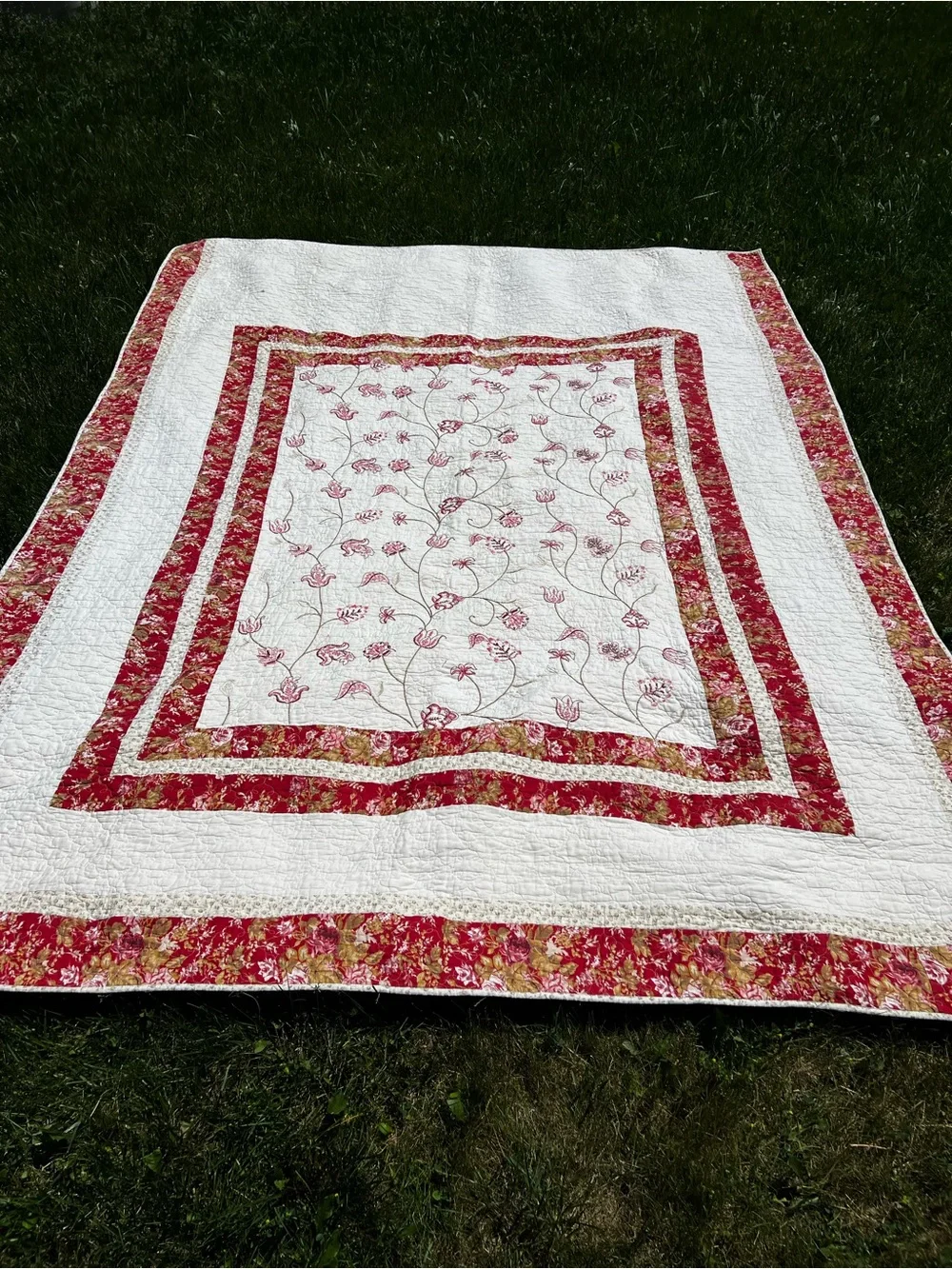 Vintage Quilted Blanket